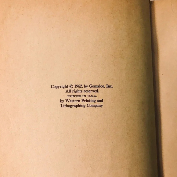 Vintage 1962 Leave It To Beaver Fire Whitman Hardcover - Picture 10 of 16